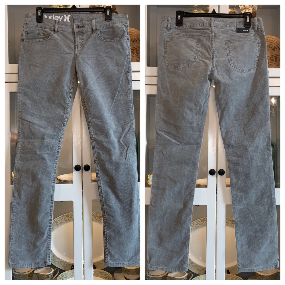 Hurley 81 Cords YC Jeans Straight Leg Sz 29